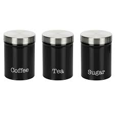 Maybe you would like to learn more about one of these? Canister Set Black And Silver