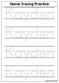 Custom Name Tracing Worksheet Preview Create Custom Printables Works Handwriting Worksheets For Kids Name Tracing Worksheets Tracing Worksheets Preschool