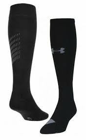 Under Armour Over Calf Compression Socks Men S Shoe 4 8 5 Women S Black Underarmour Compression Calf Compression Socks Calf Compression Compression Socks