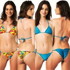 Bikini Brasiliani Shop On Instagram Mod Melody Hypnose Double Face Slip Scrunch 67 00 Brand Salinas Bikinis Scrunch Bikini Floral Triangle Bikini