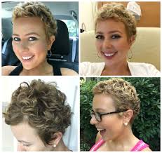 Short haircuts look great on girls of all ages, but many find their styling options limited. Post Chemo Hair Growth Styling Tips My Cancer Chic Hair Growth After Chemo Chemo Hair Chemo Curls