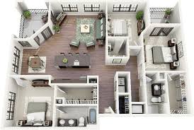 All our 3 bedroom floor plans can be easily modified. 7 Best 3 Bedroom House Plans In 3d You Can Copy