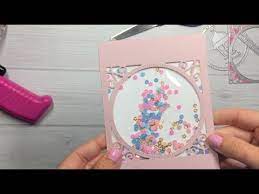 They are super easy and super fun, here are a few samples for you as well as a stampin up video: How To Make A Shaker Card 6 Different Ways Tutorial Youtube