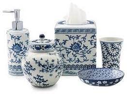 Maybe you would like to learn more about one of these? Ming Bath Accessories Blue White Traditional Bathroom Accessories By Willi Traditional Bathroom Accessories Blue Bathroom Accessories Bath Accessories