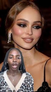 Lily Depp Rose inspired makeup look