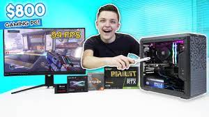 Epic 800 Gaming Pc Build 2020 Ryzen 5 Rtx 2060 W Benchmarks Youtube