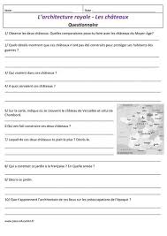 Architecture Royale Les Chateaux Cm1 Cm2 Arts De L Espace Histoire Des Arts Temps Modernes Cyc Histoire De L Art Histoire De La Peinture Cm1 Cm2