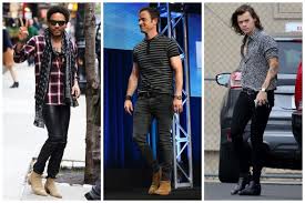 One direction star harry styles declares his love for chelsea boots (and ryan gosling) after heart monitor test reveals what really gets his pulse racing. Hedi Slimane S Saint Laurent Man The Indie Code Of Style The Fashionisto