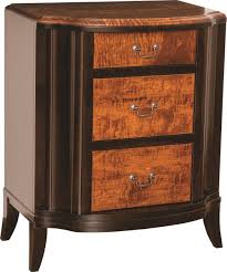 This chest has tiger maple on the drawer fronts (drawers do not open). Yorkshire Tiger Maple Nightstand Countryside Amish Furniture