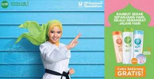 Contoh iklan produk sabun ini mengedepankan kandungan yang terdapat pada sabun tersebut. Sample Gratis Produk Shampo Sunsilk Hijab Recharge