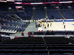 Nationwide Arena Section 116 Basketball Seating