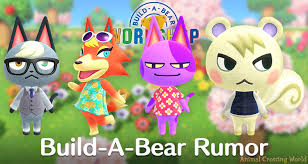 We can't tell you right now when exactly will be available for players. Rumor Raymond Audie Bob Marshal Among Future Build A Bear Animal Crossing Characters More Animal Crossing World