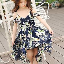 Robe à motif floral maouigi marine et blanche. Robe Longue Ado 318fitness Co Nz