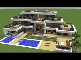Minecraft How To Build A Modern Super Mansion House Youtube Cool Minecraft Houses Minecraft Houses Minecraft Mansion