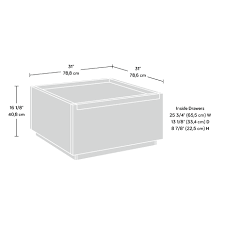 Manhattan Gate Square Coffee Table Sindoori Mango 427359 Sauder Sauder Woodworking Its strong and lightweight panel review summary. manhattan gate square coffee table