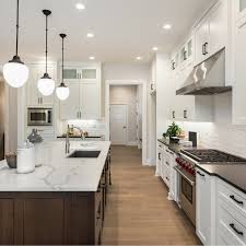 beautiful kitchen design with two toned
