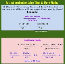 Work And Time Are Important Chapters Of Mathematics And If You Know The Tricks It Is Interesting And Very Useful If You Know How To Math Tricks Solving Math