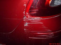 Fiesta Need Advice On Fixing Deep Scratches Team Bhp