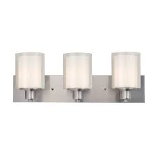 Penn Satin Nickel 3 Light Vanity
