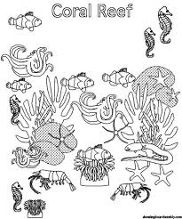 Coral Reef Coloring Page Coloring Pages Inspirational Coral Reef Coral Reef Ecosystem