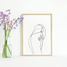 Black And White Line Art Canvas Pin On Black And White Canvas Art