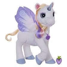 Amazon Com Furreal Friends Fantasy Collection Starlily My Magical Unicorn Pet Plush Toys Games Unicorn Stuffed Animal Fur Real Friends Unicorn Toys