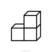 Deep tetris color a wall mural for every room photowall. Tetris Stuck Ausmalbilder Ultra Coloring Pages