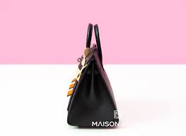 Hermes So Black Faubourg "House" Birkin 20 Matte Alligator Handbag – MAISON  de LUXE