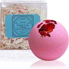 Bath bombs only take seconds to make, so it is important to have the ingredients on hand and measured before you start. Buy Night Of Romance Giant Xxlg 12 Ounce Fizzy Bath Bomb Featuring Real Dried Flower Petals By Cottage Lane Online In Germany B0766fflb2
