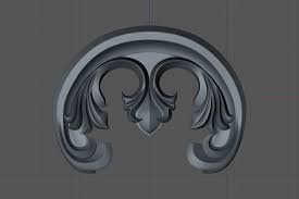 Floral Ornament 3d Print Model Print Models 3d Printing Print