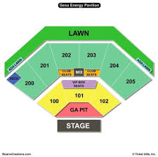 Toyota Pavilion Seating Chart Brilliant Ak Chin Pavilion
