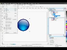 Corel Draw Tutorial How To Make 3d Glass Ball Second Way Corel Draw Tutorial Coral Draw Tutorial