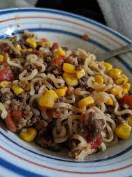 Ground Beef Curly Noodle Recipe Beef Recipes For Dinner Ground Beef Recipes Healthy Cheese