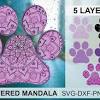 Free Free 87 Layered Mandala Cut Files SVG PNG EPS DXF File