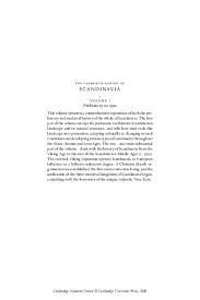 Physiotherapie kontaktdaten ⏲ öffnungszeiten bewertungen das telefonbuch ihre nr. Pdf The Cambridge History Of Scandinavia Vol 1 Cristian Radu Staicu Academia Edu