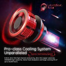 9007 Led Headlight Bulb 16000 Lumens Nucleus Pro Lightening Dark