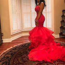 All sizes available and free shipping over $129. Dresses Red Mermaidtrumpet Prom Wedding Dress Poshmark