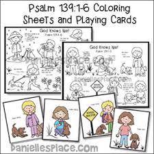 Most of people believe in god. God Knows Me Coloring Sheets And Playing Cards Kjv Printable Craft Patterns