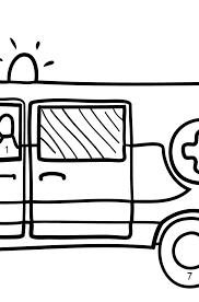 Free printable ambulance coloring pages and download free ambulance coloring pages. Coloring Page An Ambulance Download Print A4 And Color Online