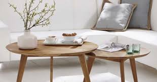 Couchtisch Set Livelia Aus Wildeiche Massivholz Pharao24 De Couchtisch Wildeiche Couchtisch Rund Couchtisch