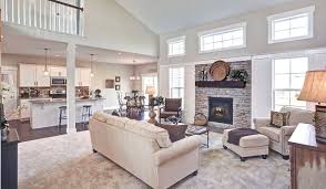 Open Floor Plan With Fireplace In Family Room New Homes For Sale Family Room New Homes Home