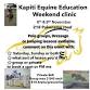Kapiti Equine Education 8&9 NOVEMBER event image