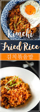 Kimchi Fried Rice Kimchi Bokkeumbap Recipe Kimchi Bokkeumbap Kimchi Fried Rice Kimchi Recipe