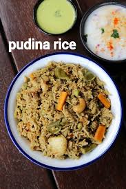 Pudina Rice Recipe Mint Rice Pudina Pulao Mint Pulao Recipe In 2020 Recipes Spicy Recipes Indian Rice Recipes