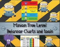 Minion Five Level Behavior Charts And Tools