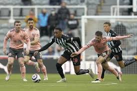 Newcastle united played against sheffield united in 2 matches this season. X Oknsesyeysim