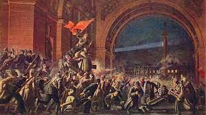 Taking place on the third anniversary of the revolution, it was directed by nikolai evreinov and was subtitled a 'mass action.' the sets were designed by yuri annenkov. Storming Of The Winter Palace History Nerd Today In History Russian History