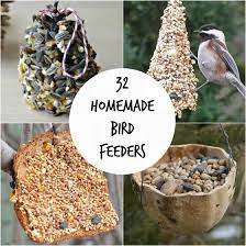 32 Easy Homemade Bird Feeders Happy Hooligans Homemade Bird Feeders Bird Feeders Bird Feeders For Kids To Make