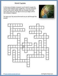 There is a world of online free online crosswords to choose from and finding the best sites is usually easy. Crossword Puzzles To Print At Home Or In The Classroom