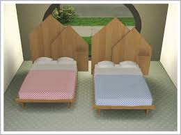 Industrial chic 5ft king size rustic bed frame wood metal. Sims 4 Designs